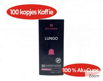 Epic Coffee - Lungo - Nespresso - 100 cups
