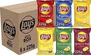 PRIME DEAL - 6x Lays chips 225g