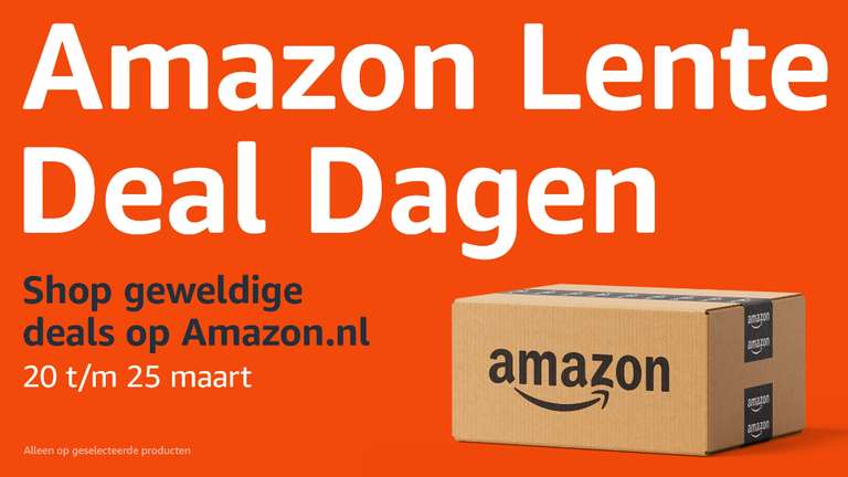 Van 20 t/m 25 maart: Amazon Lente Deals (geen Prime nodig)