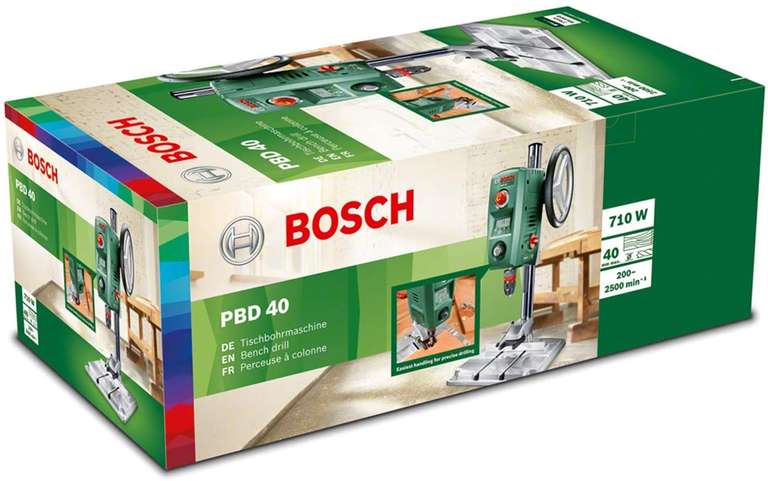 [Prijsgarantie Hornbach] Bosch PBD 40 tafelboormachine met LCD display incl. €30 cashback via Bosch @ Hornbach