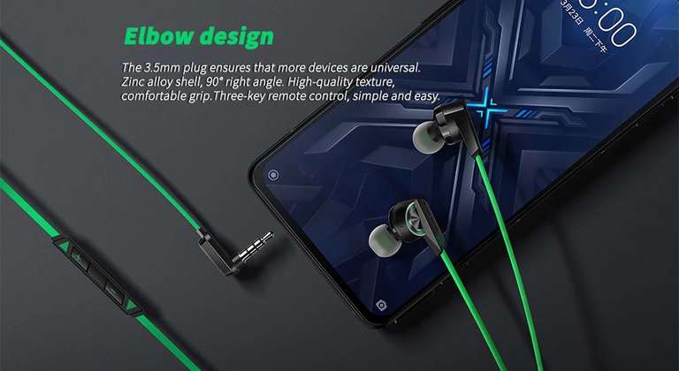 Xiaomi Black Shark 3,5 mm In-ear Oordopjes 2 Pro
