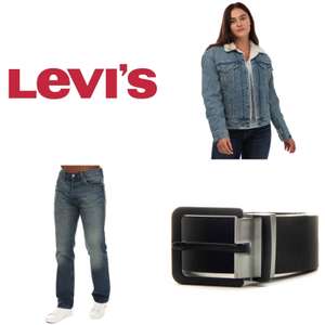 Tot 60% korting op Levi's kleding en accessoires