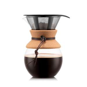 Bodum Cafetière met permanent filter (RVS, 8 kops, 1.0 l) voor €17,96 @ Bodum