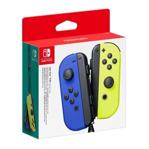 Nintendo Switch Joy-con paar Geel/Blauw @Amazon DE