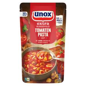 Unox of Conimex soep in zak 1 + 2 gratis bij Hoogvliet