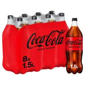 [lokaal] 8 flessen Coca Cola Zero 1,5L