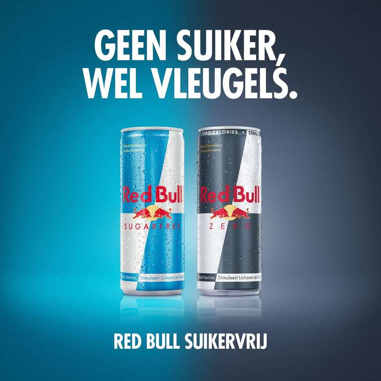 Red Bull Energy Drink Zero, 24x250ml