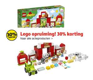 Diverse Lego en Duplo sets met 30% korting