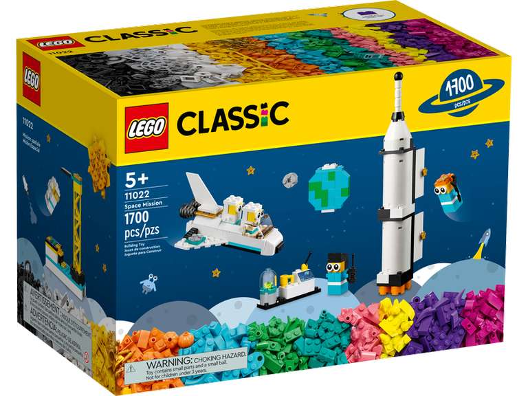 LEGO Classic 11022 Ruimtemissie Set (afhalen)