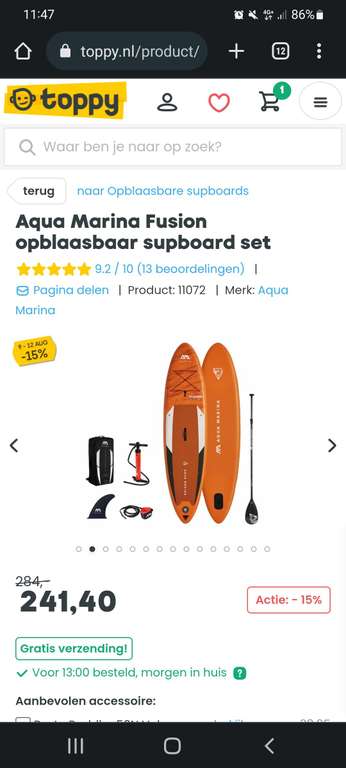 Aqua Marina Fusion SUP BOARD