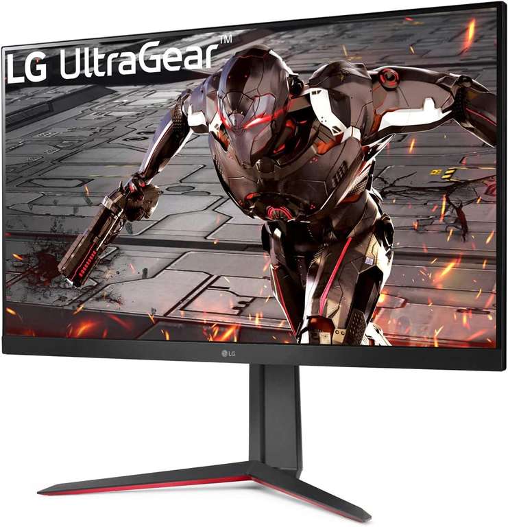 LG 32GN650B-AEU - LG UltraGear Gaming Monitor (Panel VA: 2560x1440p, 16:9, 350cd/m², 3000:1, 144Hz (O/C 165Hz), 5ms (MBR 1ms))