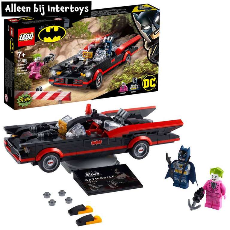 LEGO DC Batman klassieke tv-serie Batmobile 76188. Alleen in de winkels!