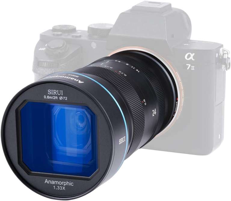 Sirui SIRUI SR24 24mm f2.8 Anamorphic Lens 1.33x (M4/3 mount)