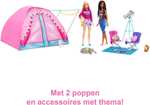 Barbie camping set! Inclusief 2 barbie's.