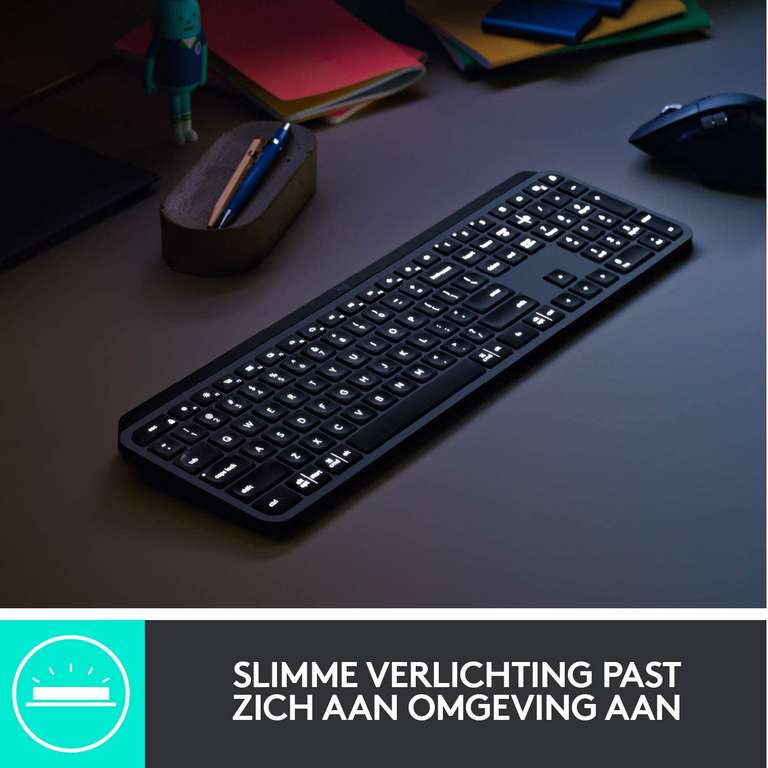 Logitech MX Keys (zonder polssteun, Qwerty US) [Amazon.nl & MediaMarkt]