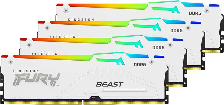 Kingston Fury Beast RGB KF552C40BWAK4-64 4x16GB (64GB) DDR5 5200MT/S