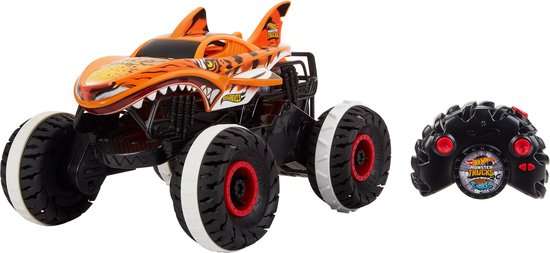 Hot Wheels Monster Trucks Unstoppable Tiger Shark - Raceauto - Pepper.com