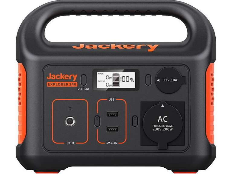 Jackery Explorer 240 Portable Power Station voor €149 @ iBOOD