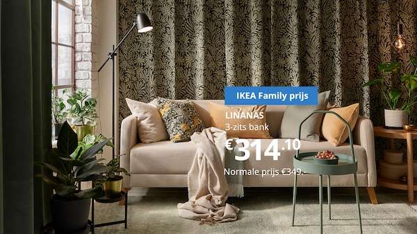 10% IKEA Family korting op banken