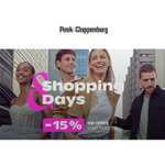 Insider days: 15% korting - ook op sale @ Peek & Cloppenburg