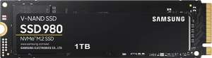 Samsung 980, 1 TB SSD (MZ-V8V1T0BW, M.2 (2280), PCIe Gen 3.0 x4, NVMe 1.4)