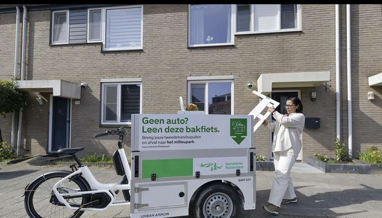 (Rotterdam) Gratis aanhangwagen of elektrische bakfiets lenen