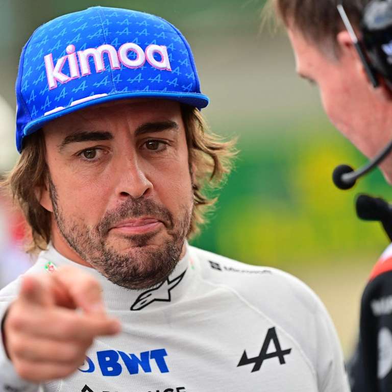 F1 Fernando Alonso Kimoa Alpine driver cap
