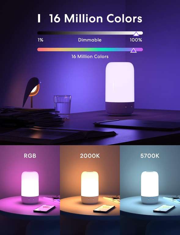 Meross Smart LED Nachtlampje