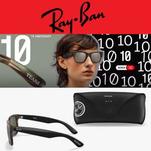 Ray-Ban: 20% korting op alle gepersonaliseerde (zonne)brillen voor volwassenen + kids