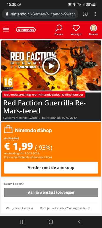 [Nintendo Switch] Red Faction: Guerrilla Re-Mars-tered