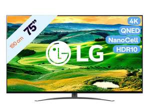 LG 75" 4K NanoCell QNED TV 2022 120Hz voor €1199 @ iBOOD