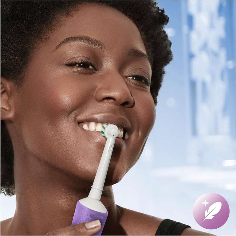 Oral B Vitality Pro Elektrische Tandenborstel Duopack Zwart en Lila