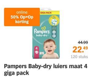 Pampers (baby dry maat 4)