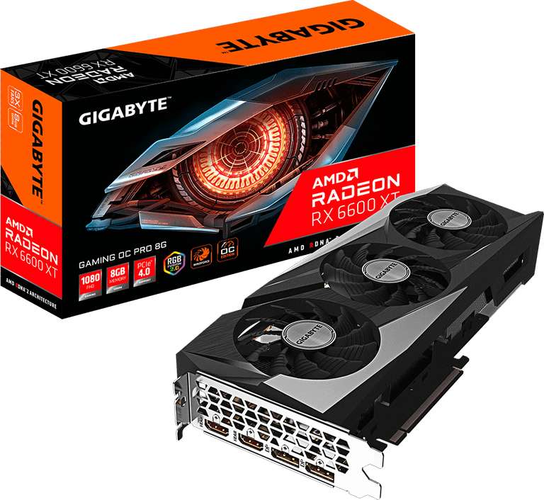 Gigabyte Radeon RX 6600 XT Gaming OC Pro 8G PCI-E