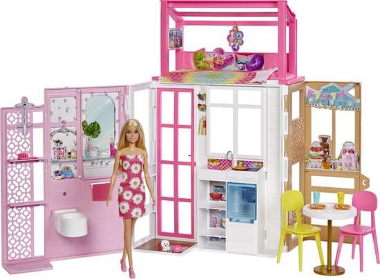 Barbie huis inclusief pop