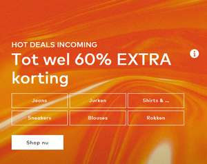Tot 60% extra korting bovenop de sale @ About You
