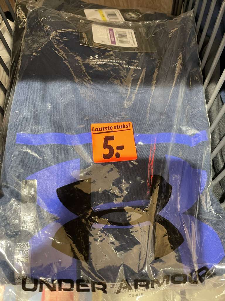 Under Armour t-shirts 5€ lokaal? Lidl Breda