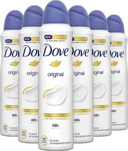 Dove Original Anti-transpirant Spray - 6 x 150 ml - Voordeelverpakking