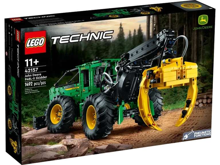 Da's Mien Merk: LEGO John Deere 948L-II houttransportmachine (42157)