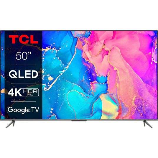 TCL 50 inch QLED 4K TV 50C631 (2022)