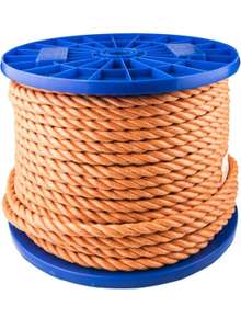(Prijsfout?) Polypropylene touw diameter 10 mm. Oranje 50 m.