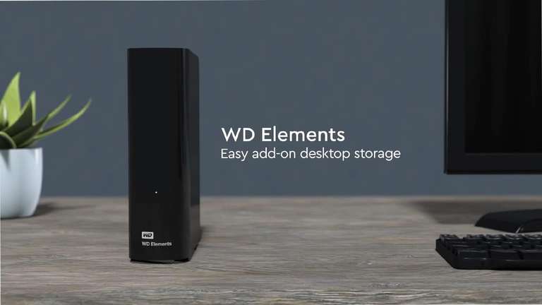 Western Digital Elements Desktop 20TB Externe harde schijf