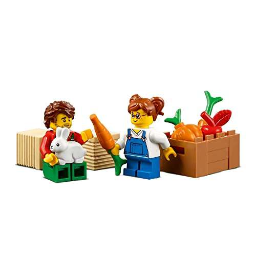 LEGO 60287 City Tractorspeelgoed, boerderijset met minifiguren en dierenfiguren
