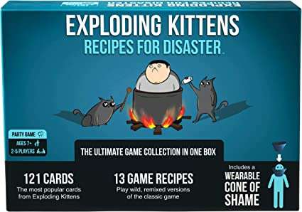 Exploding Kittens Recipes for Disaster [EN] || Amazon.nl