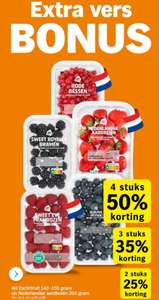 Voor de gezondheid: AH Zachtfruit en Nederlandse Aardbeien. Stapelkorting tot 50%