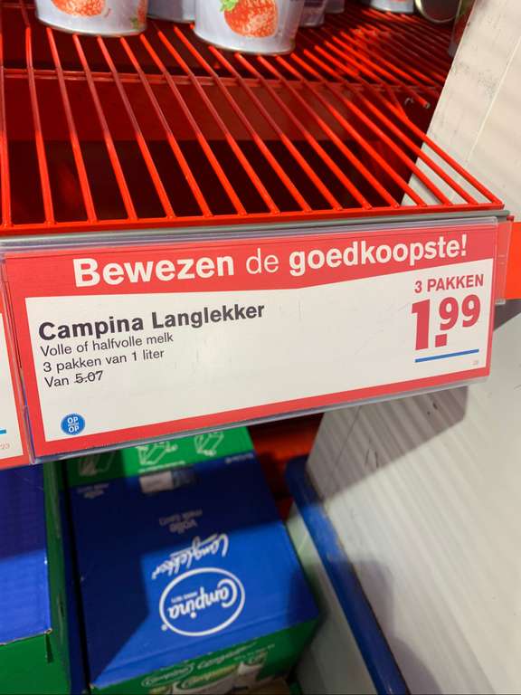 Campina Langlekker 3 voor 1,99