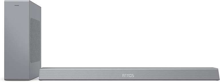 Philips TAB8505/10 SoundBar met Draadloze Subwoofer (2.1-Kanaals, Bluetooth, 240 W, Dolby Atmos, HDMI eARC, DTS Play-Fi)