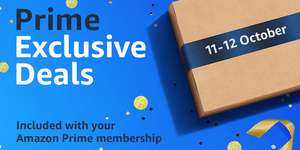 Amazon Prime Exclusive Deals op 11 en 12 oktober