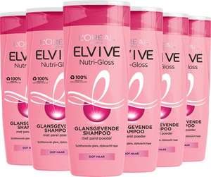 Update: weer verlaagd! Nu €11,89 6 flessen shampoo voor €10,48! L’Oréal Paris Elvive Nutrigloss Shampoo Voordeelverpakking - 6 x 250ml