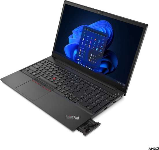 Lenovo ThinkPad E15 Notebook 39,6 cm (15.6") Full HD, AMD Ryzen 5 5625U, 16 GB DDR4-SDRAM, 512 GB SSD